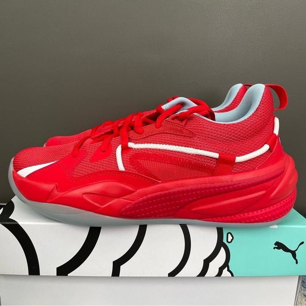Puma Boys Red Sneakers